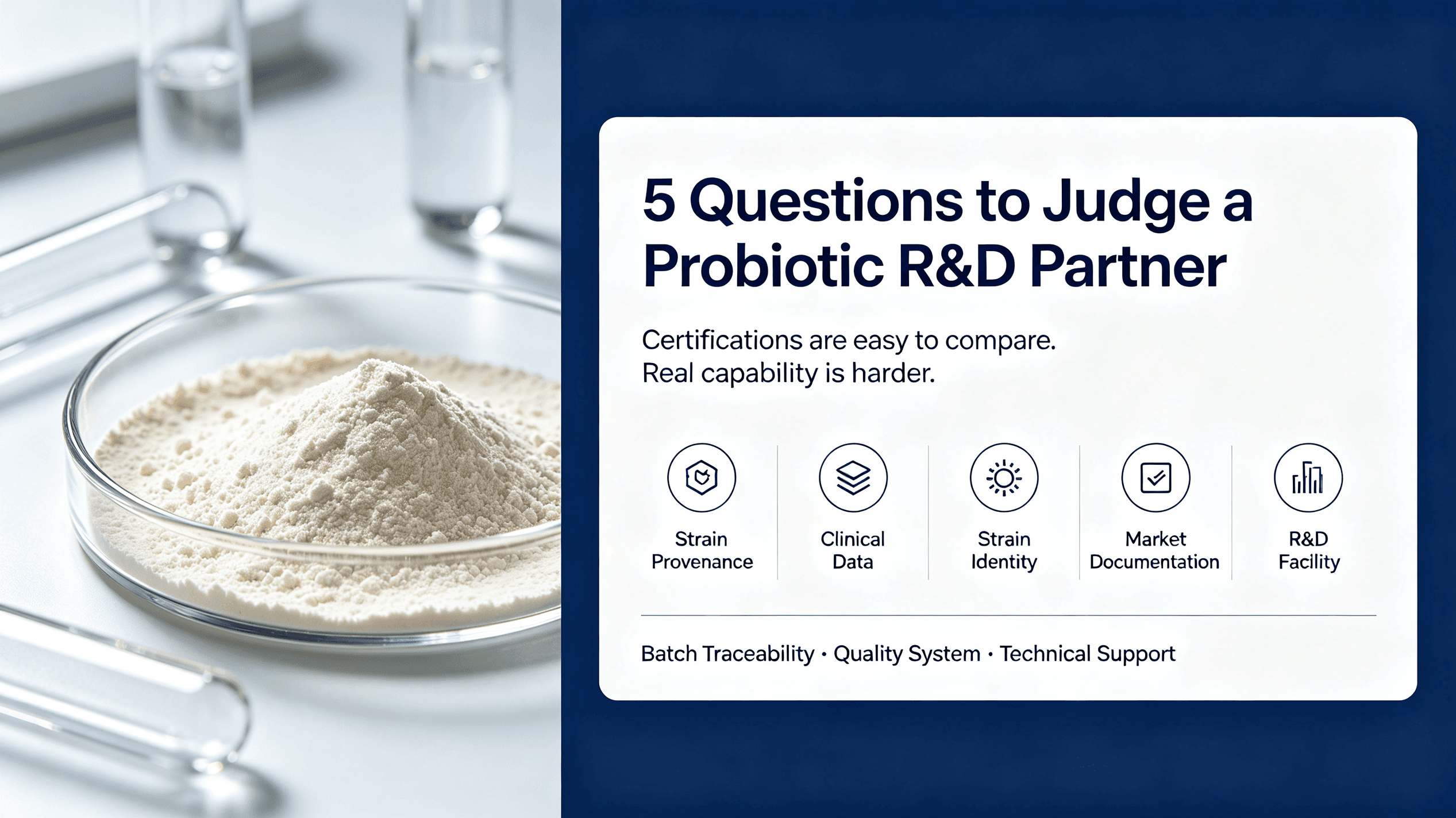 How to Evaluate a Probiotic Manufacturer‘s R&D Capability