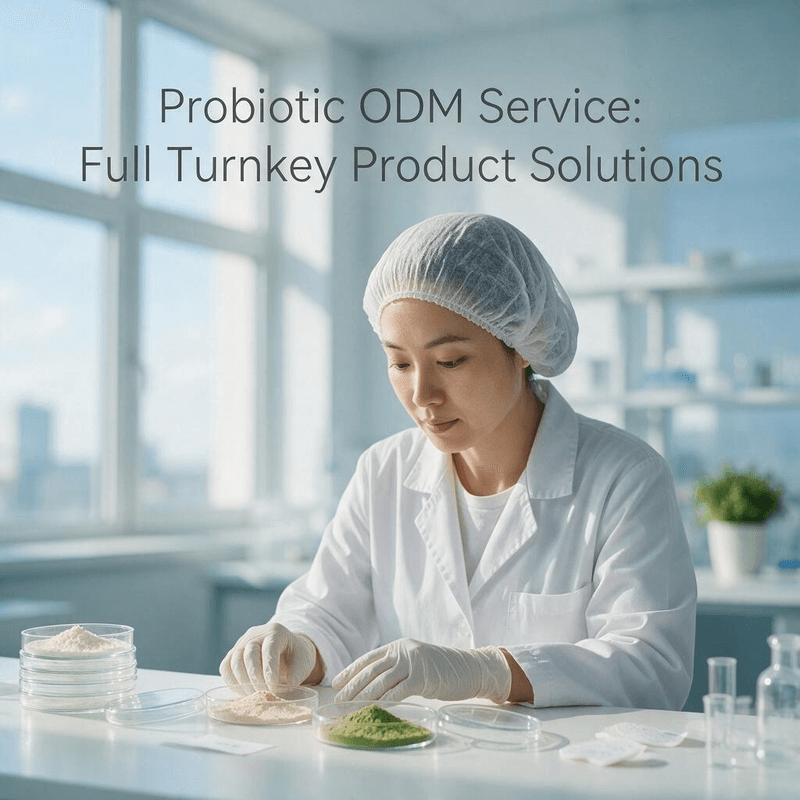 ODM Full Package: Bring Your Probiotic Brand to Life