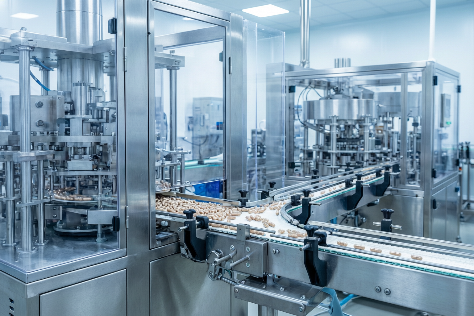 Fermentation Campus: GMP Class 10,000 Cleanrooms